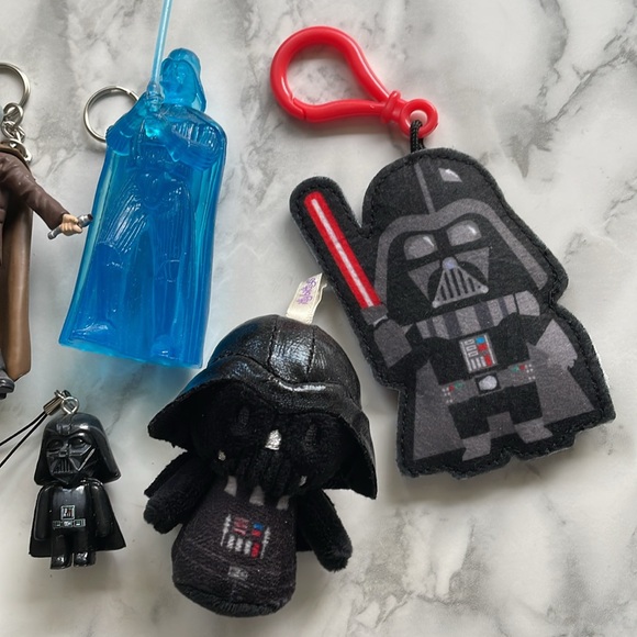 Star Wars - vintage and modern keychain and ornament LOT - Picture 3 of 3